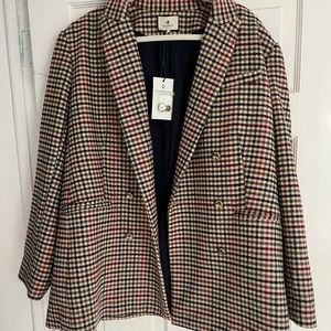 Autumn check Diana blazer xxxl